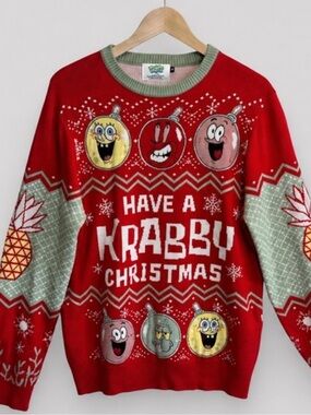 SpongeBob SquarePants “Have a Krabby Christmas” Ugly Christmas Sweater